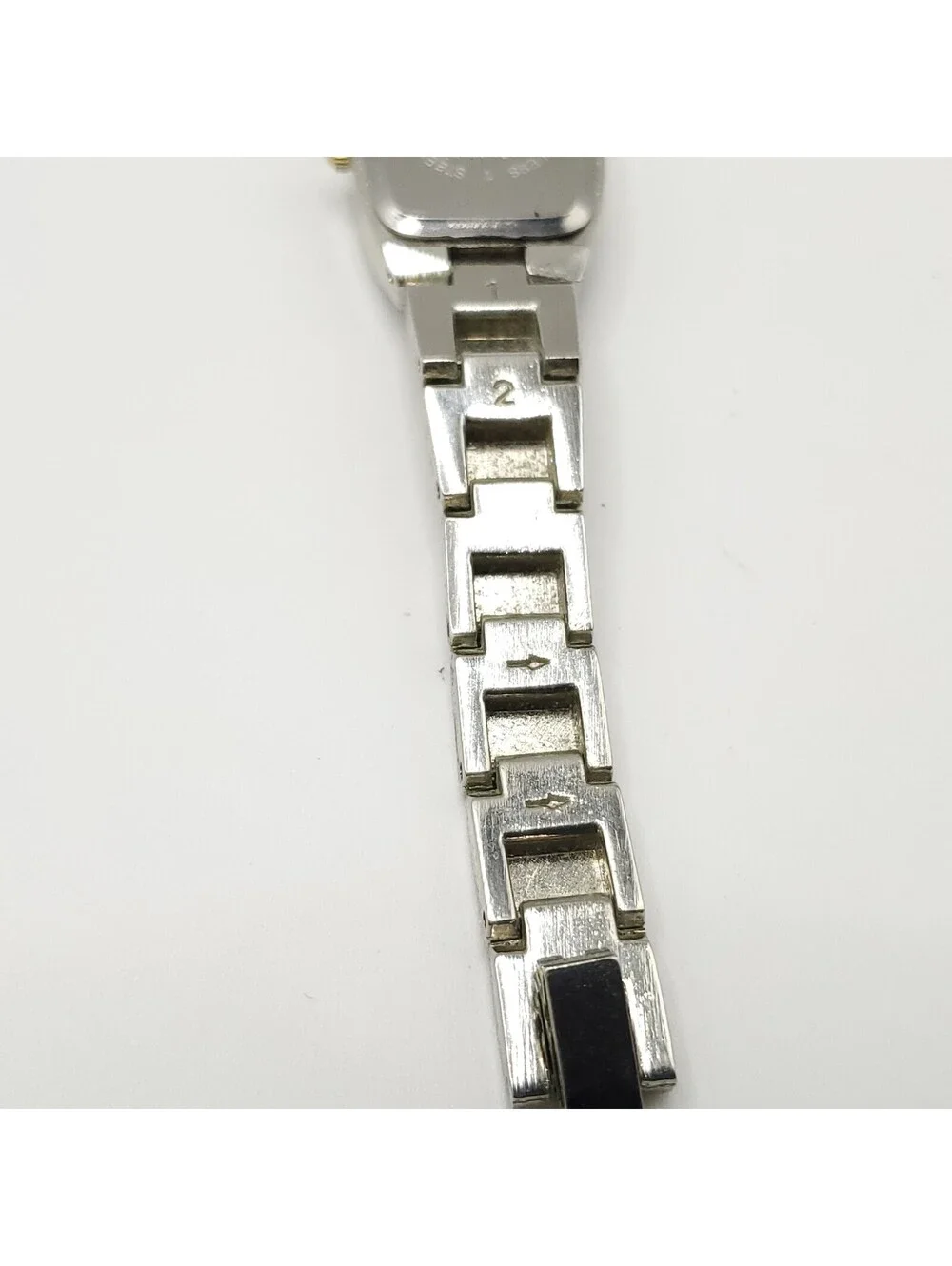 Embassy By Gruen Diamond Watch Women New Battery 20mm Silver Tone